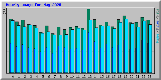 Hourly usage for May 2026